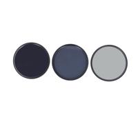 Filtres ND2 ND4 ND8, Ensemble de Filtres ND en Métal - Revêtement Multicouche HD, Anti-surexposition, Anti-Diffusion de la Lumière, Anti-Rayures, Sac de Rangement (72mm)