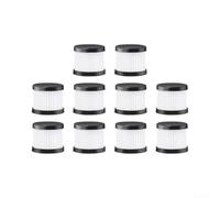 Filtres Noirs 10pcs pour Karcher CVH2 Compatibles pour kf Filtres | Compatibilité précise CVH2, pour kf, filtration deux pour étapes, nettoyage pour facile, longue durée