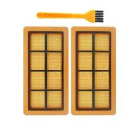 Filtres Plats Plissés For Aspirateur À Cendres, Compatibles Avec Kärcher, 6.415-953.0/AD2 Battery/AD3/AD4 Premium/AD3.000/AD3.200(2PCS)