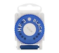 Filtres pour appareils auditifs HF3 - Protection anti-cérumen - Bloque le cérumen et protège l'appareil auditif - Filtre anti-cérumen HF3 noir (Bleu)