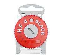 Filtres pour appareils auditifs HF4 - Protection anti-cérumen - Bloque le cérumen et protège l'appareil auditif - Filtre anti-cérumen noir HF4 (Rouge)