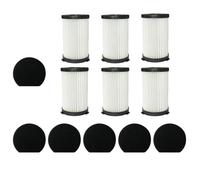 Filtres Pour Aspirateur, Pour Ariete Balai Électrique Handy Force 2761 2759 RBT, Pour Cecotec Conga Thunderbrush 520 550 560 Aspirateur(6pcs)