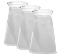 Filtres pour bacs à déchets IBC, 3 pièces, 5, 3" x 250 mm, couvercles IBC, maille fine, filtre pour baril de pluie, nylon, lavable et réutilisable, filtre à eau de pluie, accessoires pour baril