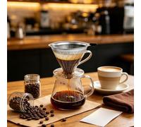 Filtres Pour Café Réutilisables En Métal Dripper Méthode Pour Over Espresso