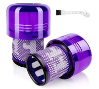 Filtres pour Dyson v11, filtres de rechange pour aspirateur Dyson V11 Animal/Absolute/Fluffy/Torque Drive/Complete Pro, V15 Detect SV14, comparé à la pièce #No.970013-02 (lot de 2)