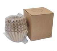 Filtres pour espresso pour fleur 100pcs Extraction Uniforme Filtres(Brown)
