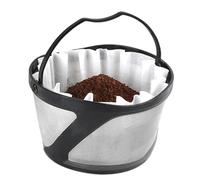 Filtres pour - PP Dee alimentaire D-e en acier inoxydable 304 | Gobelet compte-gouttes réutilisable sans papier | Accessoire entonnoir de panier filtre café pour la maison, cuisine, café, feu