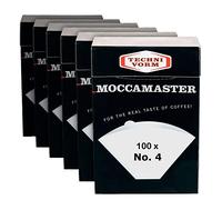 Filtres Technivorm #4 (lot de 6, blanc)