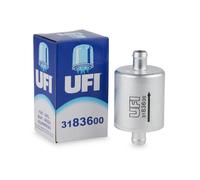 Filtres UFI, Filtre GPL et GNC 31.836.00, Filtre GPL et GNC de remplacement, Convient aux différents modèles de voitures Fiat, Nissan, Opel, Seat, Skoda, Toyota et Volkswagen