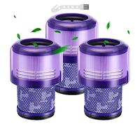 Filtres V11 pour Dyson - Filtre de rechange JORAIR pour Dyson V11 Animal/Absolute/Torque Drive/Fluffy/Complete Pro V15 Detect SV14 Aspirateur sans fil. Comparer à la pièce # DY-970013-02 et 97001302