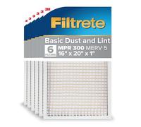 Filtrete BD00-6PK-2E Filtre à air pour chaudière AC, Blanc, 16x20x1