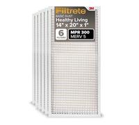 Filtrete BD05-6PK-1E MPR 300 Filtre à air pour chaudière AC, Blanc, 14x20x1