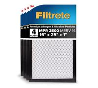 Filtrete Filtre à air haute performance 2500 MPR, 40,6 x 63,5 x 2,5 cm - 4 unités par boîte