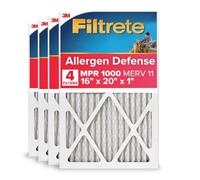 Filtrete Lot de 4 filtres anti-allergènes 9800-40,6 x 50,8 x 2,5 cm