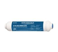 Filtri Acqua Italia FAI10CARBON Filtre en Ligne Charbon 10" Micron 5, Blanc, 1 Unità (Confezione da 1)