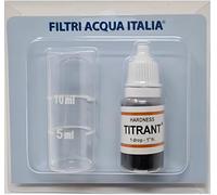 FILTRIACQUAITALIA Kit d'analyse Dureté de l'eau Titrant (Grades Français) pour Mesarae Calcaire
