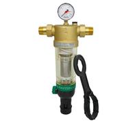 FILTRO CON LAVADO A CONTRACORRIENTE DOUBLE SPIN Y VASO TRANSPARENTE - 1" - TMAX 40ºC - PE 16 BAR - MALLA 100 MICRAS - F76S-1AA