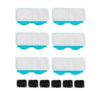 Filtro Di Ricambio Per Gatti 9 x 4,3 x 2,2 cm - Componente Filtrazione Con Spugna 110 G - Accessorio Dispenser Acqua Animali - Per Cani E Gatti, Casa, Appartamento, USO Interno