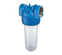 Filtro Senior Plus 3P EFO CX TS 10 pollici attacchi 2 pollici contenitore traspa
