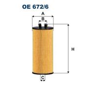 Filtron Filtre À Huile OE 672/6 Pour Mini Mini Cooper One BMW 2 Active Tourer X1