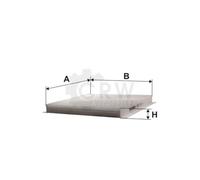 FILTRON Filtre D'Habitacle Filtre de Particule pour Saab 9000 Hayon K 1077