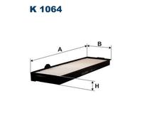Filtron K 1064 Filtre, Air De Habitacle Pour SAAB