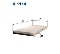 FILTRON K 1114 Filtre, air de l'habitacle pour ,MAN,NEOPLAN