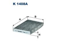FILTRON K 1408A Filtre, air de l'habitacle pour CITROËN,OPEL,VAUXHALL