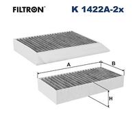 FILTRON K 1422A-2x Filtre, air de l'habitacle pour MERCEDES-BENZ