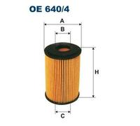 FILTRON OE 640/4 Filtre à huile convient pour MERCEDES-BENZ A-Klasse (W168)