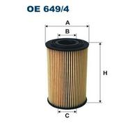 FILTRON OE 649/4 Filtre à huile pour BMW 3 Limousine (E46) 3 Coupe (E46)