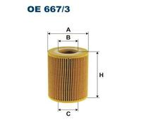 Filtre à huile FILTRON OE667/3