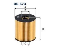 FILTRON OE 673 à Huile pour Citroën,DS ,Fiat,Ford,Ford Australie,Iran Khodro