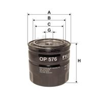Filtron Ölfilter OP 576 Pour Glas GT Cabriolet 1700 Seat Fura 1.4 131