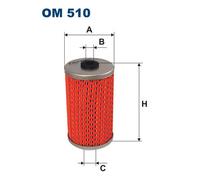 FILTRON OM 510 Filtre à huile pour MERCEDES-BENZ,PUCH