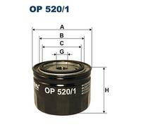 Filtron Op 520/1 Filtre Hydraulique, Transmission Automatique Pour Alpine,Aro