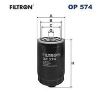 FILTRON OP 574 Filtre à huile pour VOLVO,VW