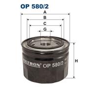 FILTRON OP 580/2 Filtre à huile pour AUSTIN,HONDA,LAND ROVER,MG,ROVER