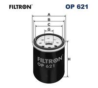 FILTRON OP 621 Filtre à huile pour ,FIAT,PERODUA,PONTIAC,SUBARU,SUZUKI,TOYOTA,VW