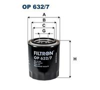 FILTRON OP 632/7 Filtre à huile pour HYUNDAI H-1 Travel (TQ)