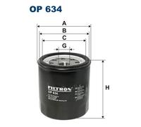 FILTRON OP 634 Filtre à huile pour ISUZU,OPEL,VAUXHALL