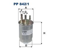 FILTRON PP 842/1 Filtre à carburant pour SSANGYONG