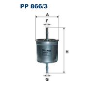 FILTRON PP 866/3 Filtre à carburant pour VOLVO
