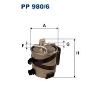 FILTRON PP 980/6 Filtre à carburant pour DACIA,RENAULT