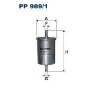 FILTRON PP 989/1 Filtre à carburant pour SMART