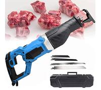FILTWO Scie à Os de Boucher Portable Multifonction Scie Alternative Électrique Scie Sabre Boucher pour le Supermarché le Restaurant pour Couper les Os et Viande Congelée