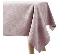 Filumi Nappe Carré 100x100 cm Rose poudré Rembourrée extérieur intérieur Motif Monstera Eris
