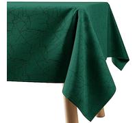 Filumi Nappe Carré 110x110 cm Vert foncé Rembourrée extérieur intérieur Motif en marbre Manil