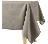 Filumi Nappe Carré 120x120 cm Beige Rembourrée extérieur intérieur Motif végétal Amalu