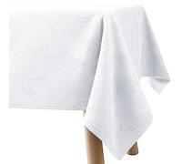 Filumi Nappe Carré 60x60 cm Blanche Rembourrée extérieur intérieur Motif Monstera Eris